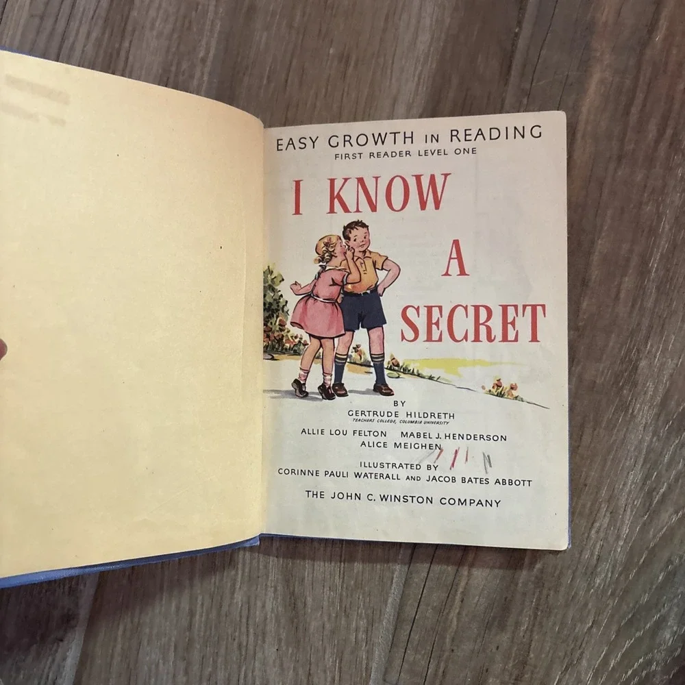 VINTAGE‎ EARLY SCHOOL READER 